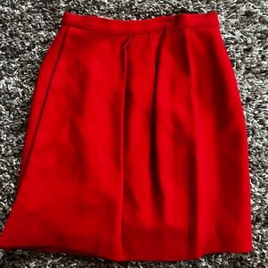 DKNY Red Skirt